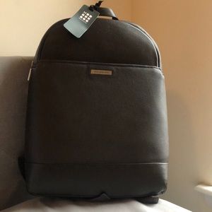 Moleskin leather backpack